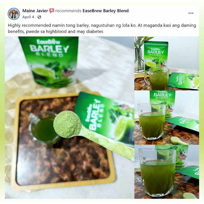 Barley Blend – Herbal Drink Mix (100% Natural Superfood)